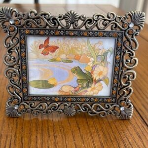 Ornate rhinestone Picture frame